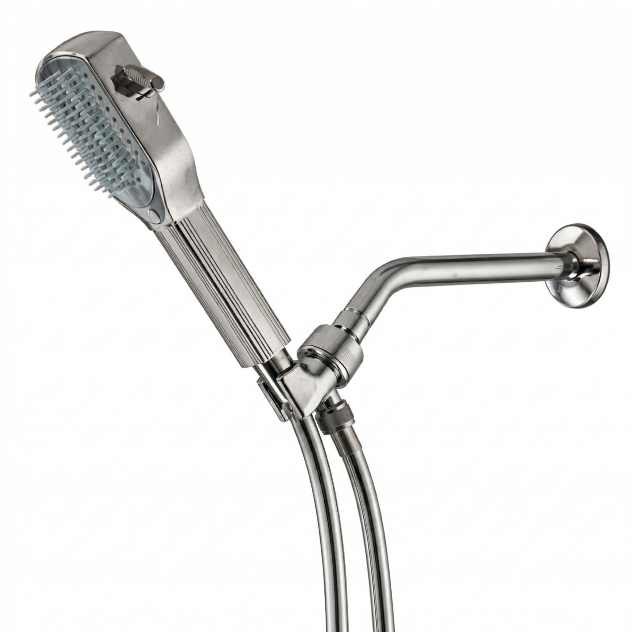 MineralStream Detangler Comb Shower Head