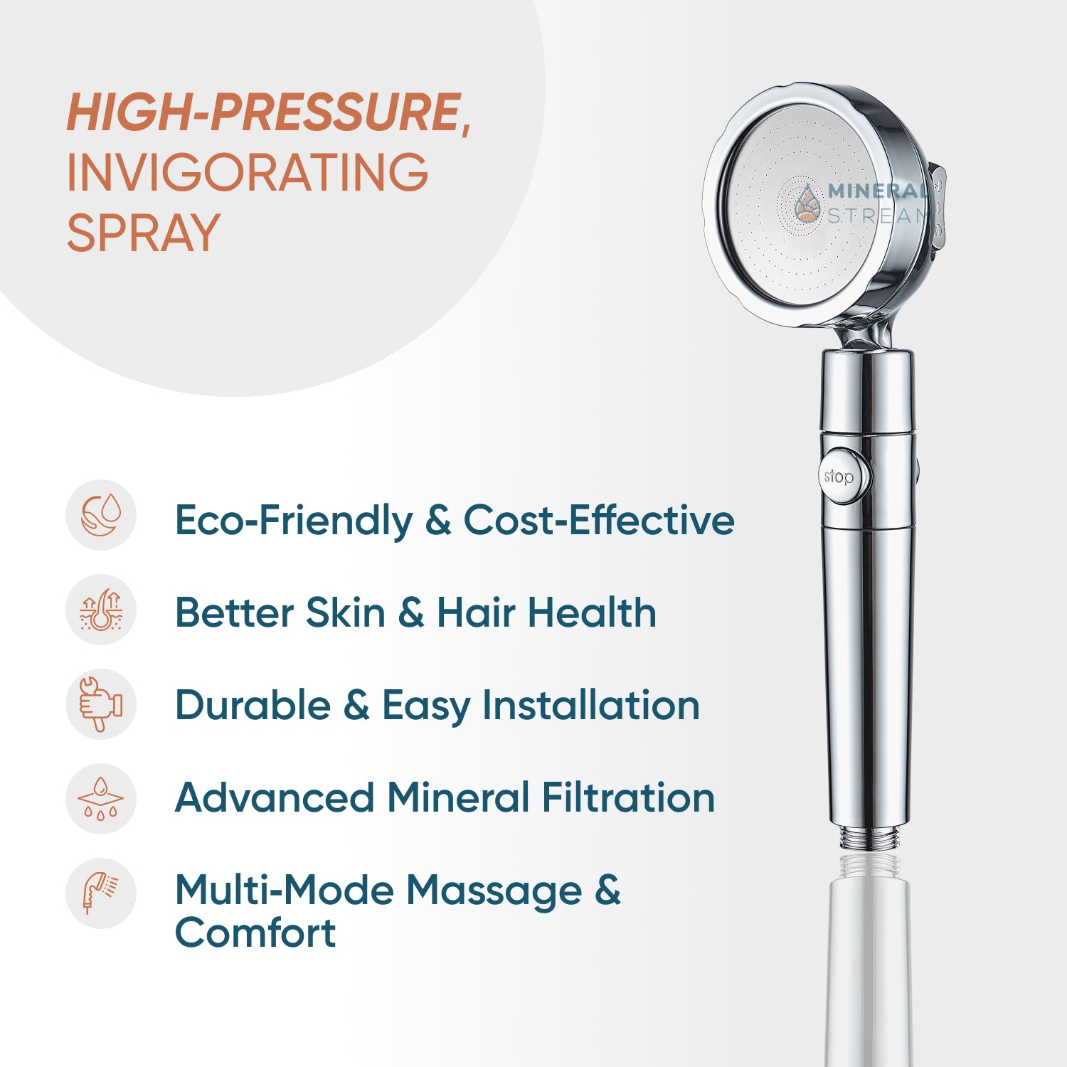 MineralStream™ 3.0 Filtration Shower Head