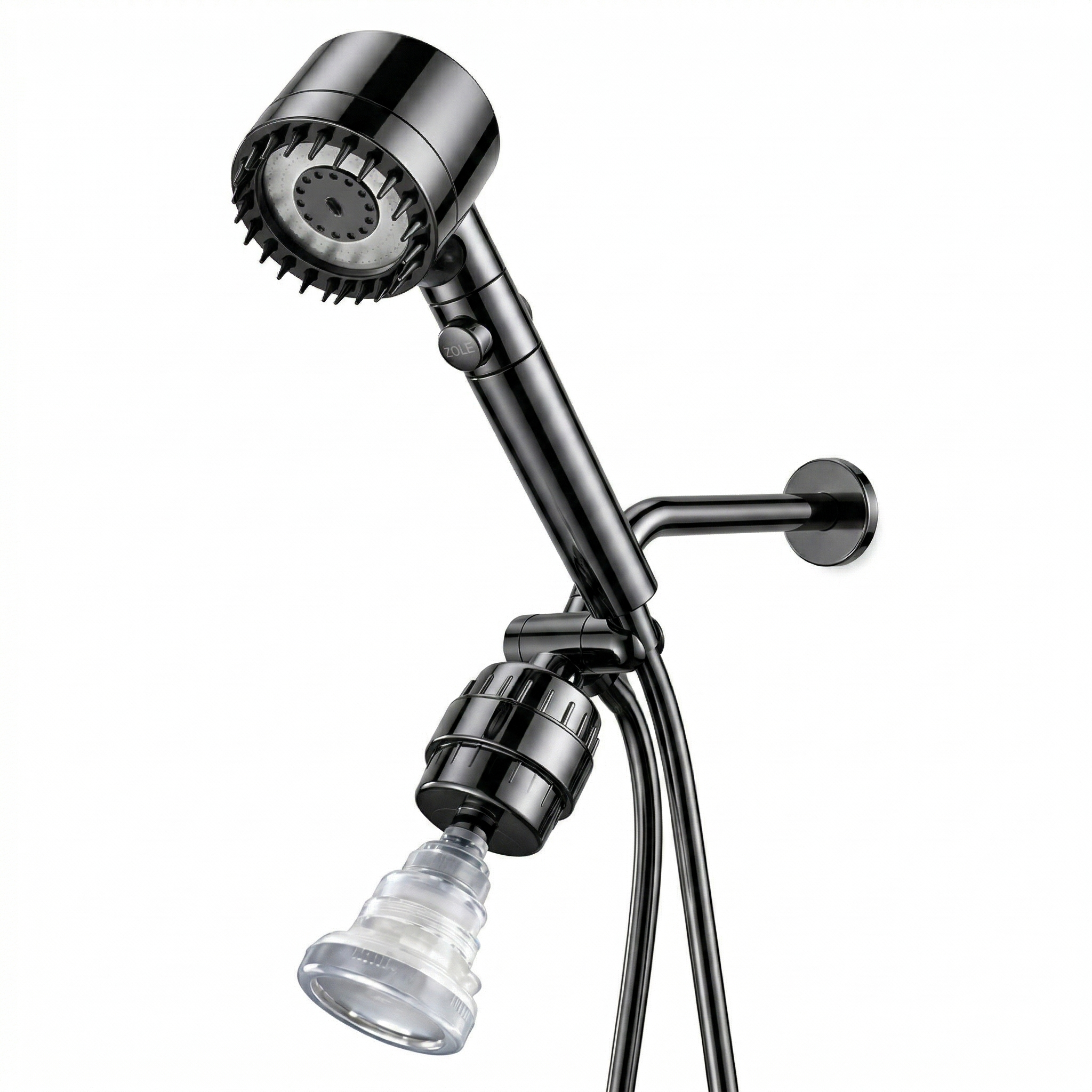 Sistema doccia Ultimate Shower Massage: soffione doccia doppia funzione