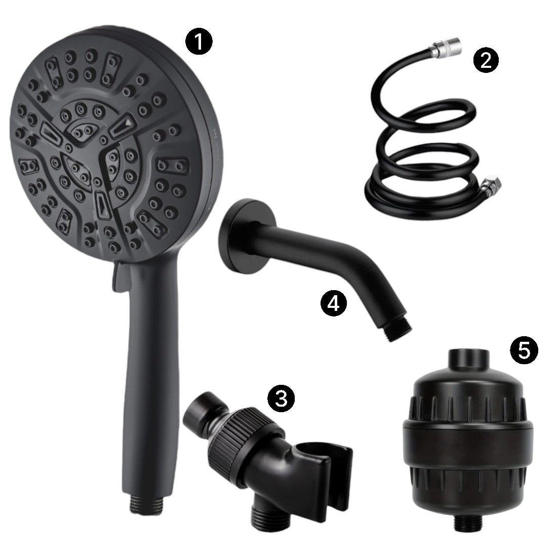 Kit doccia con doccia in modalità lussuoso 10