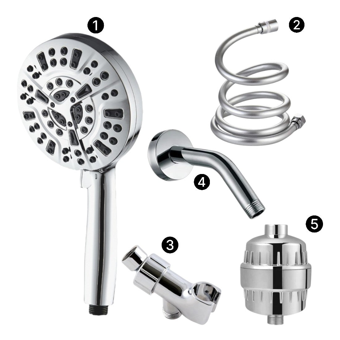 Kit doccia con doccia in modalità lussuoso 10
