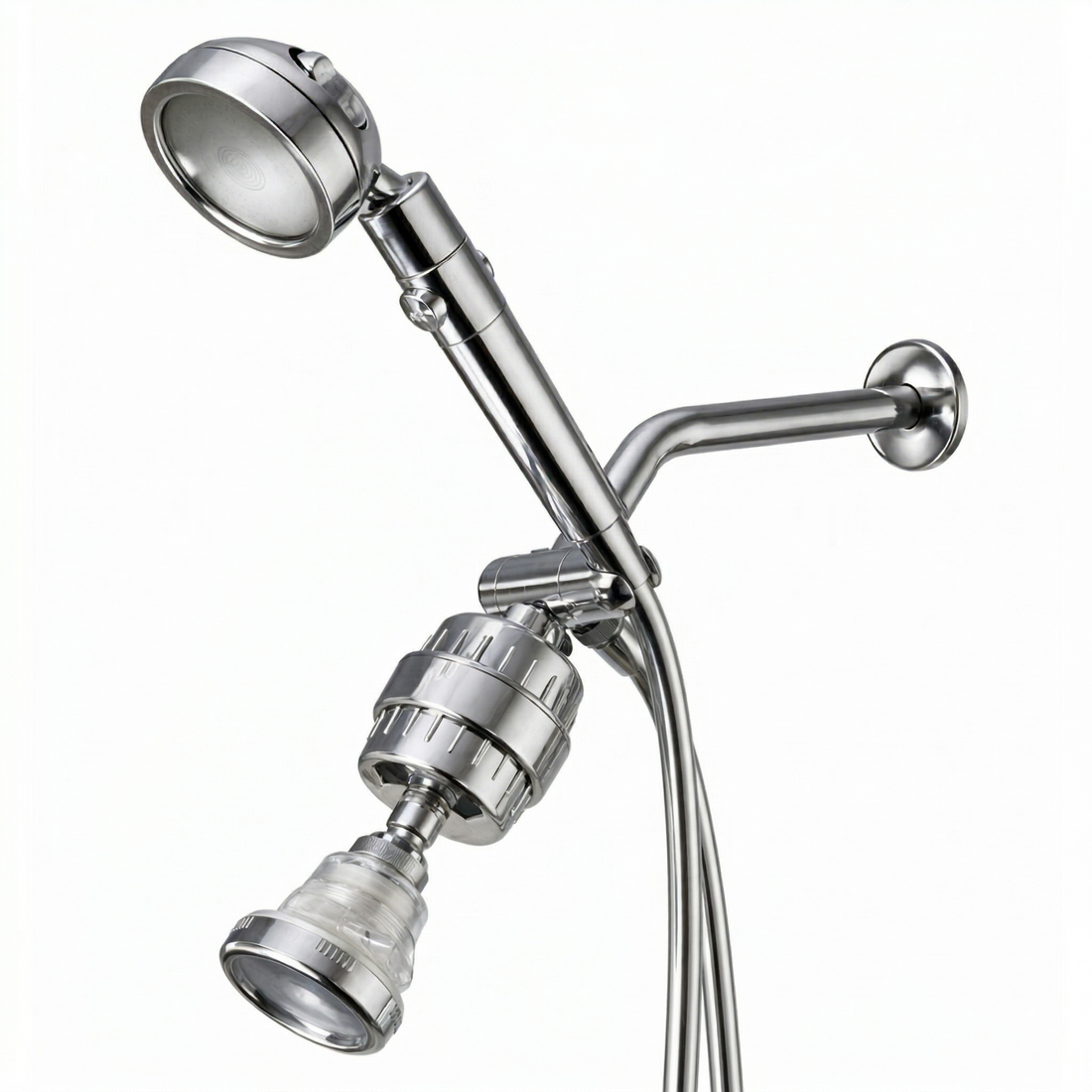 Sistema Doccia MineralStream Duo - Soffione Doccia ad Alta Pressione