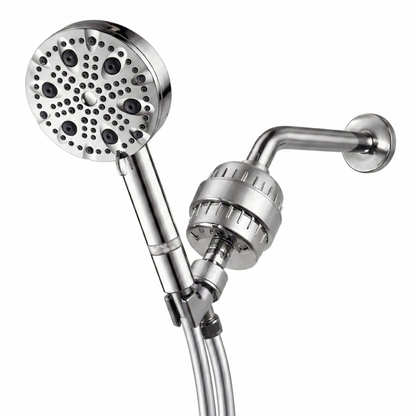 MineralStream Luxe 9 Mode High Pressure Showerhead (Filtered)
