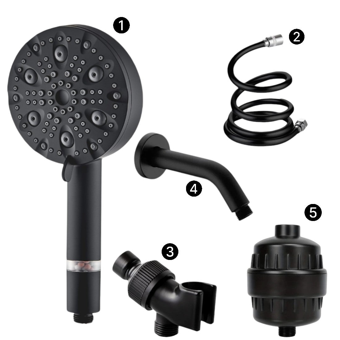 Kit doccia con doccia in modalità 9 lussuoso