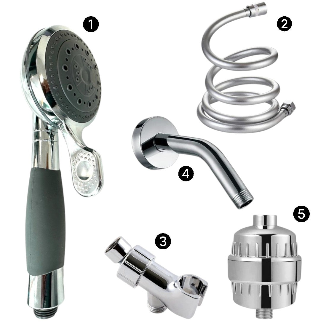 Kit doccia completo assistivo per anziani