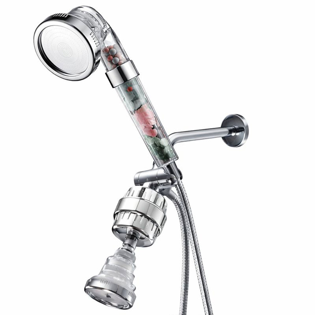 Sistema doccia Chakra doppio