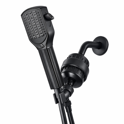 Kit doccia completo con pettine districante e soffione