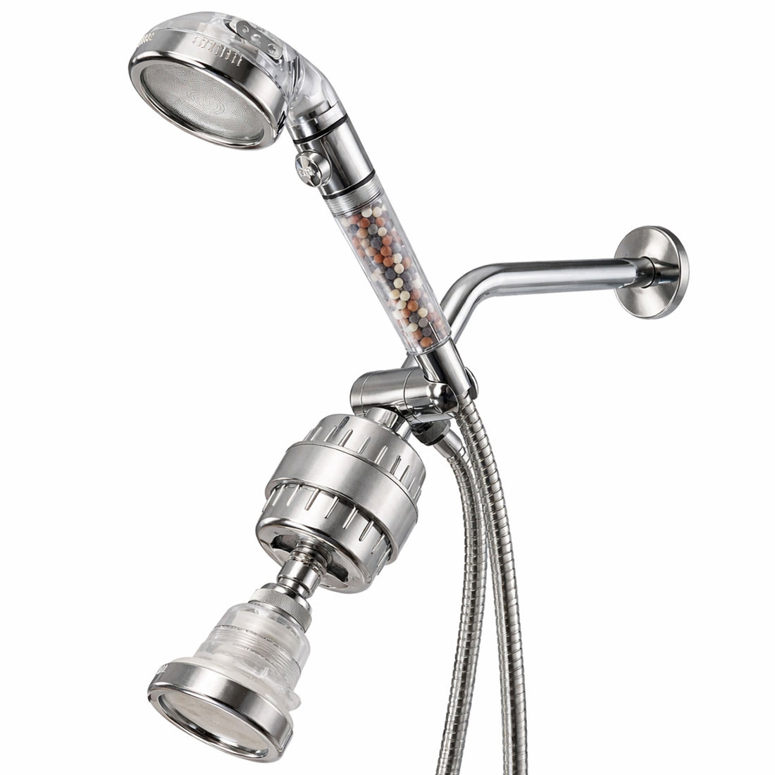 Sistema doccia doppio ionico