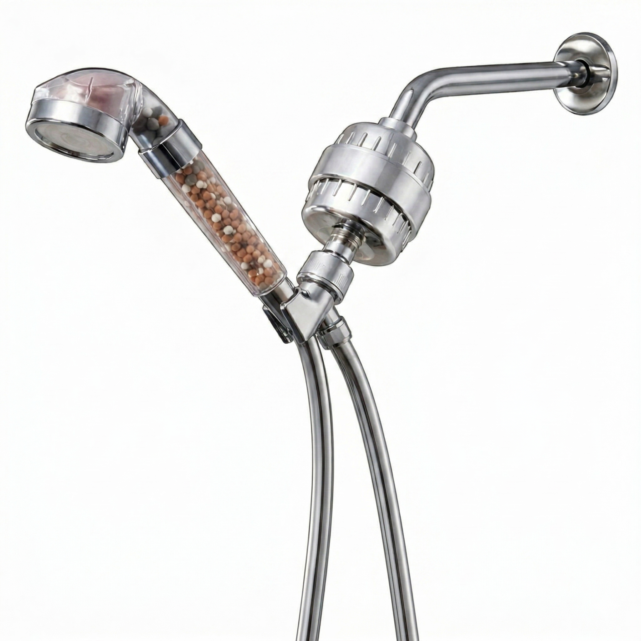 Set Doccia Completo con Soffione LED Ionic