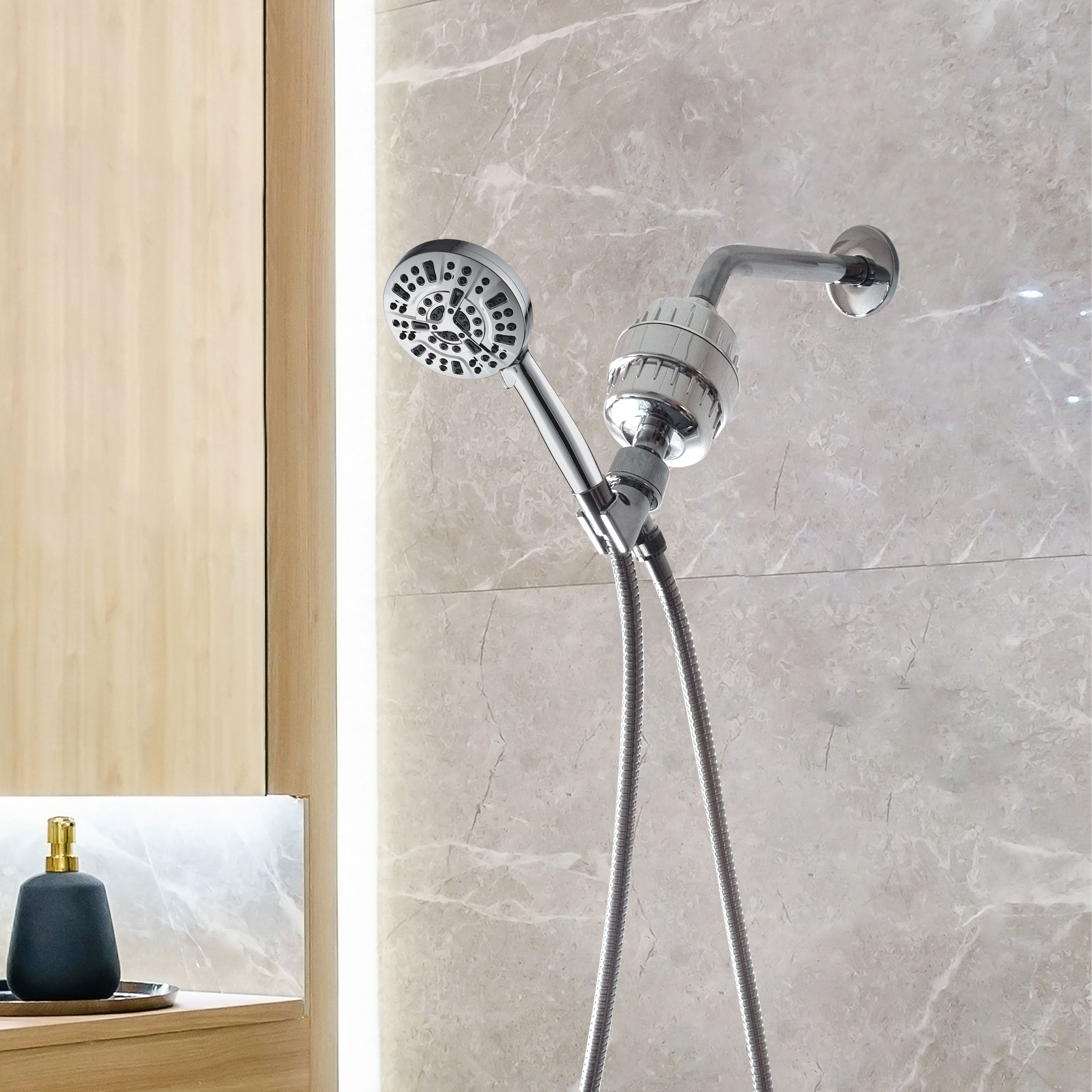 Mineralstream Luxe 10 Modalità Doccia ad alta pressione (filtrato)