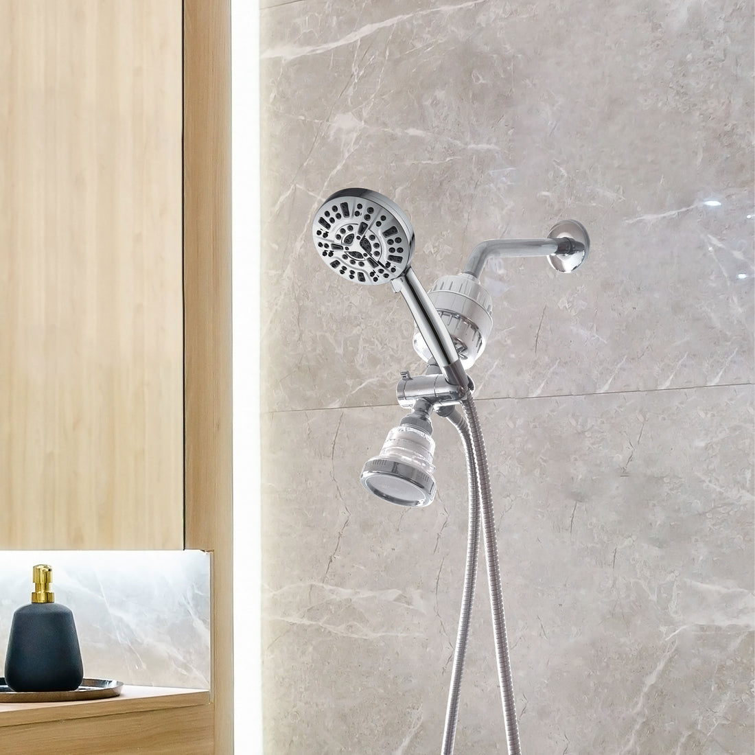 Luxe 10 Modalità Doppi doccia Sistema