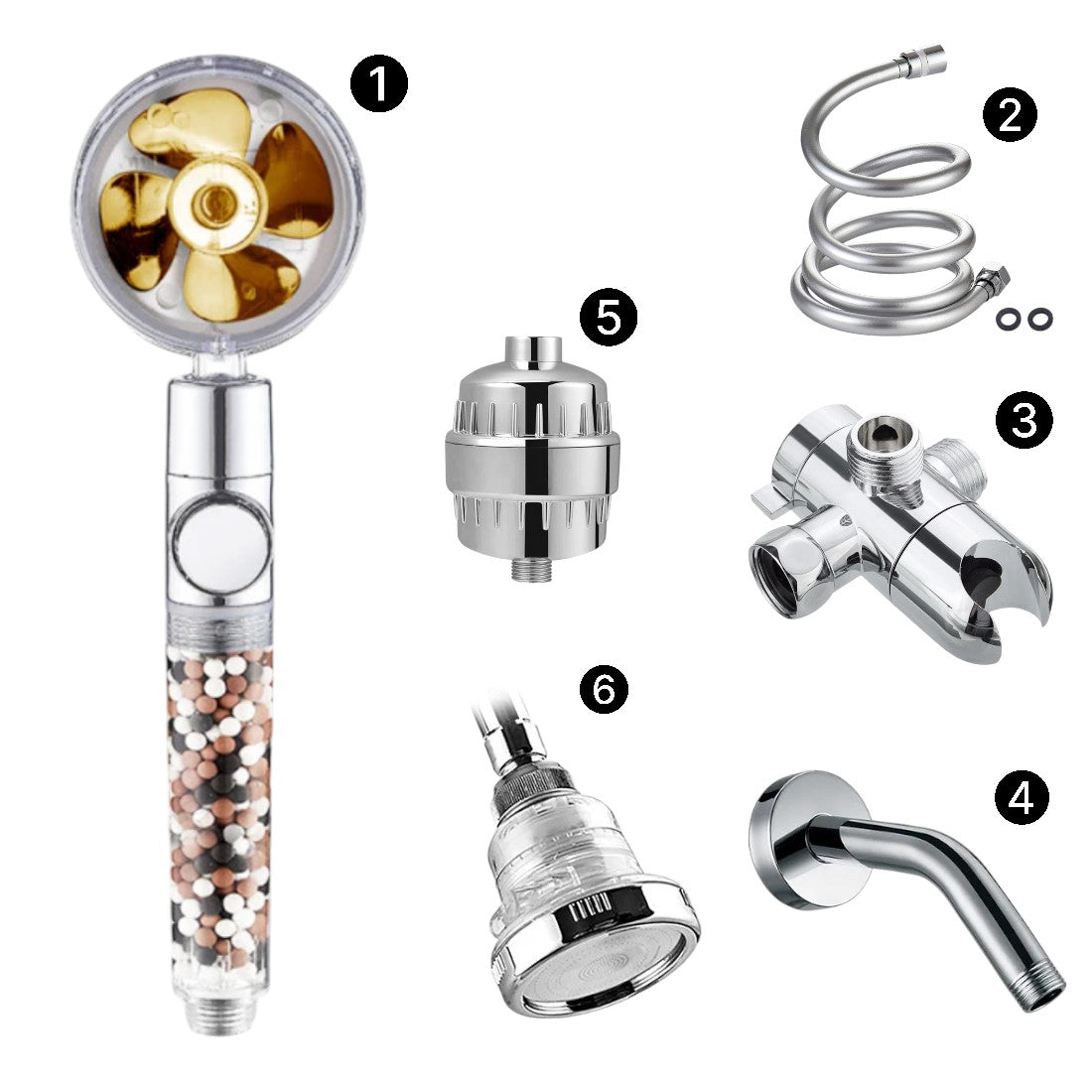 Sistema doccia doppio TurboFan