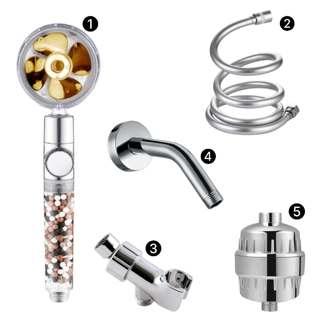 Kit doccia per doccia per turbofan