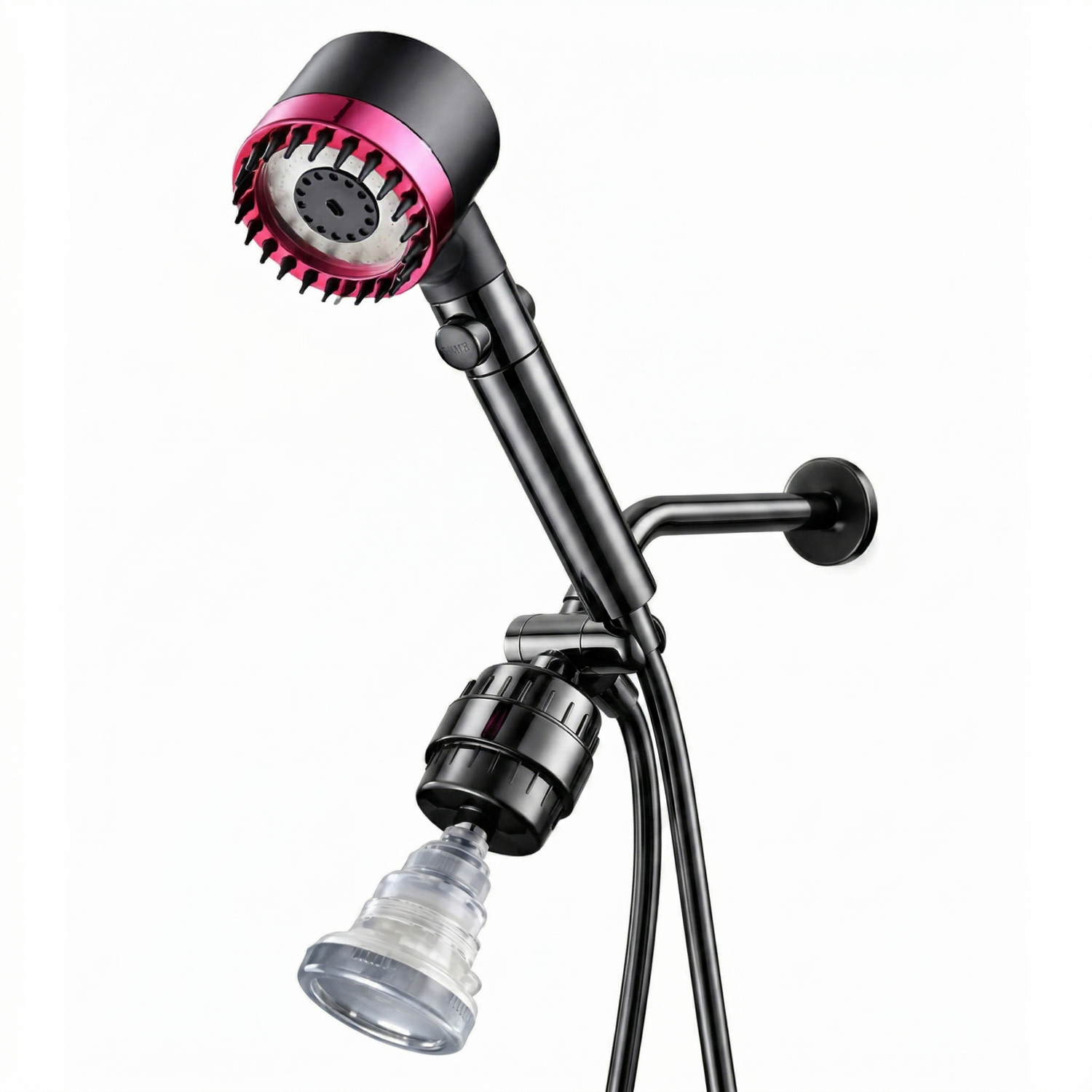 Sistema doccia Ultimate Shower Massage: soffione doccia doppia funzione