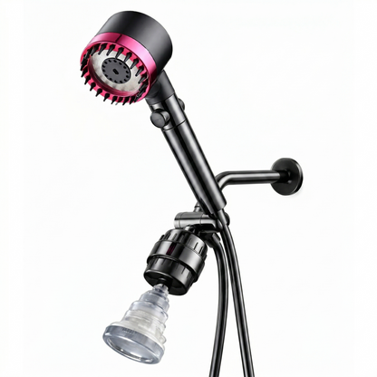 Sistema doccia Ultimate Shower Massage: soffione doccia doppia funzione